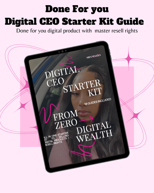 DFY DIGITAL CEO STARTER KIT (WITH PLR & MASTER RESELL RIGHTS)