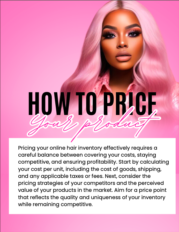 DFY HOW TO: ONLINE HAIR BUSINESS (WITH PLR & MASTER RESELL RIGHTS)